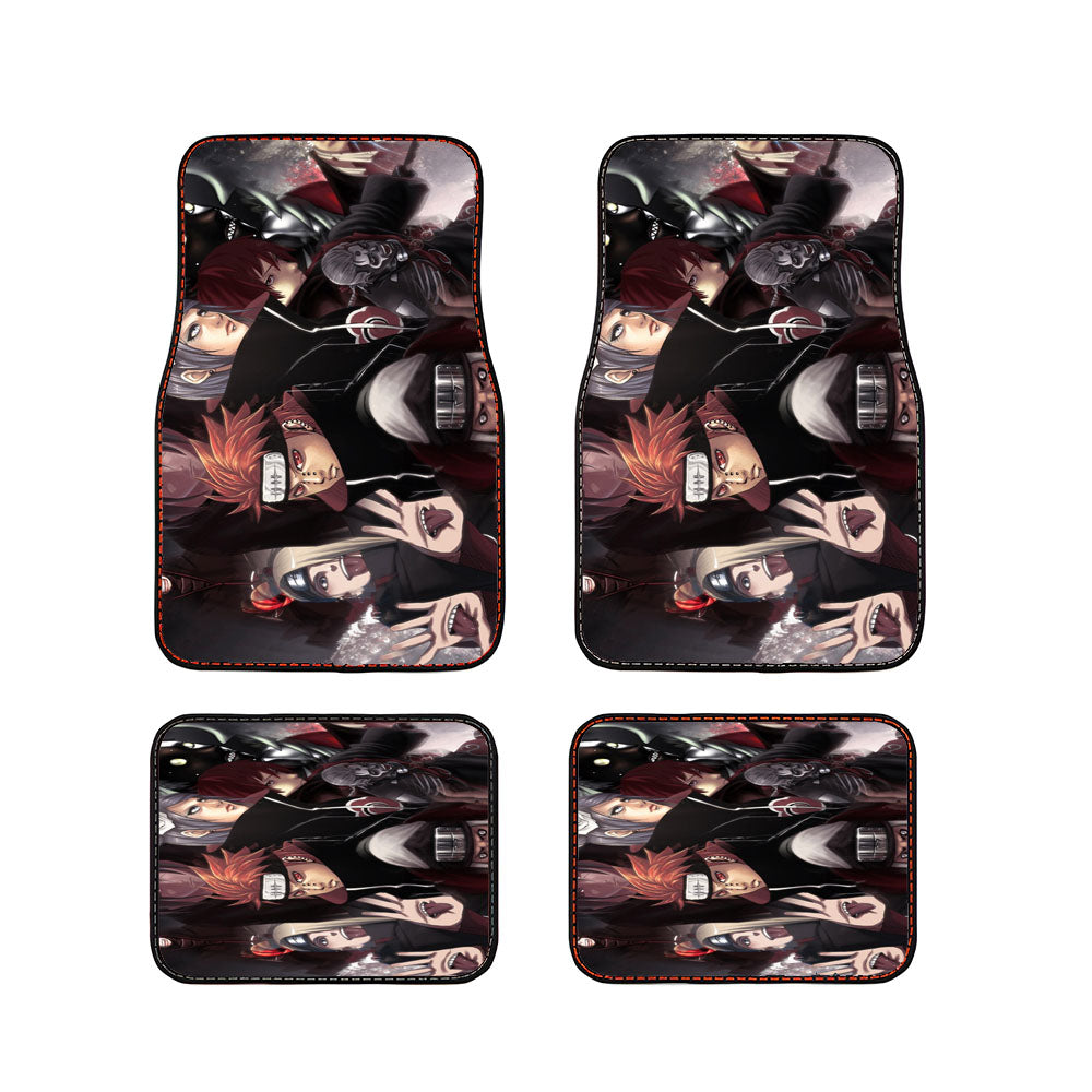 Naruto Cartoon Akatsuki Car Floor Mats Accessories