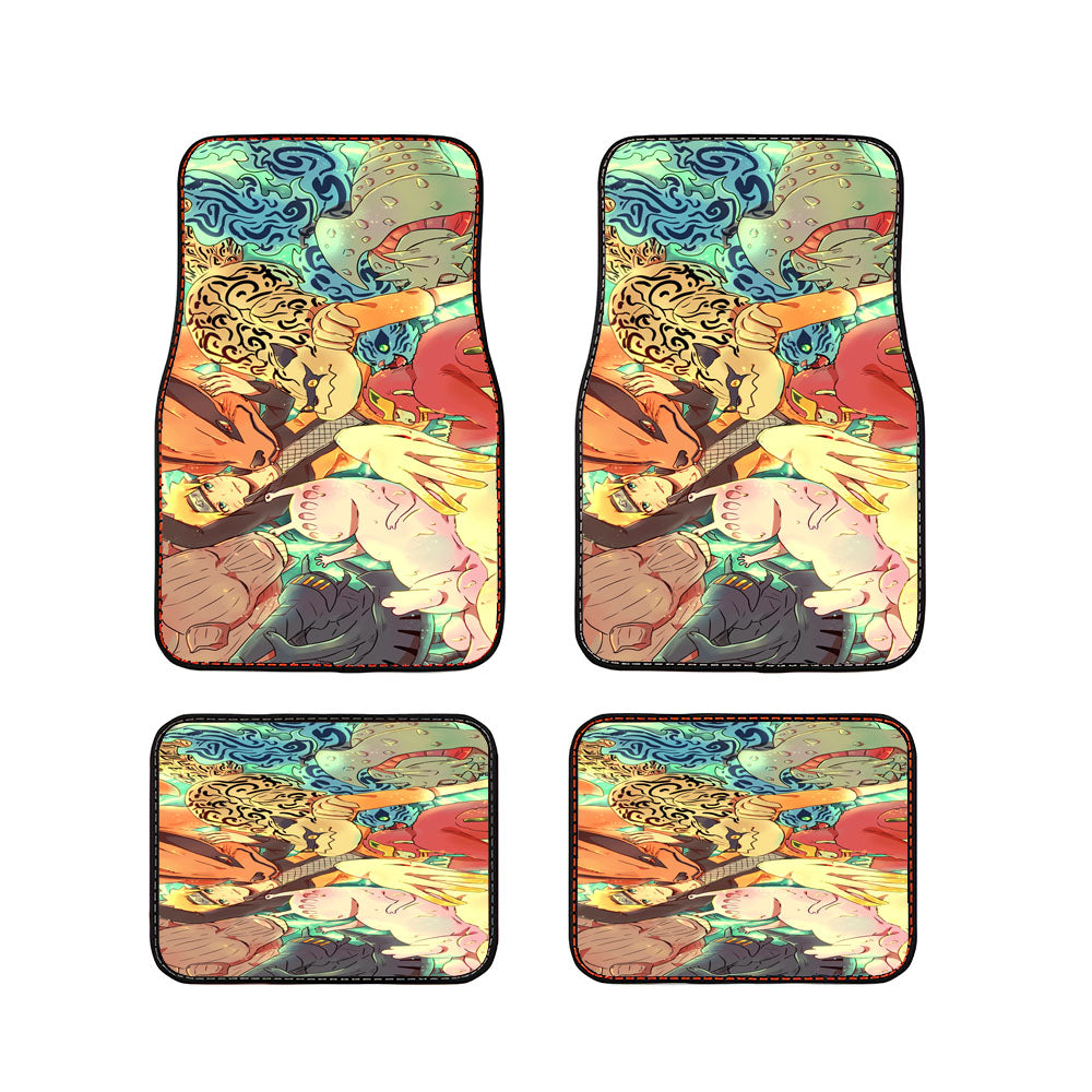 Naruto Cartoon Art Car Floor Mats Accessories