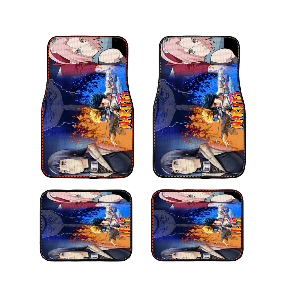 Naruto Cartoon Movies Hinata Car Floor Mats Accessories