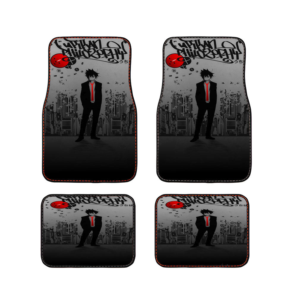 Naruto Cartoon Sasuke Car Floor Mats Accessories