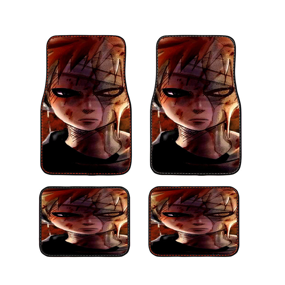 Naruto Cartoon Scary Car Floor Mats Accessories