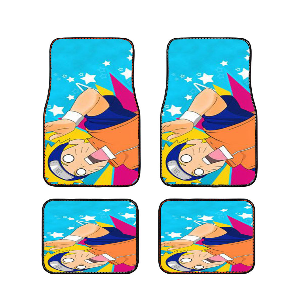 Naruto Dattebayo Car Floor Mats Accessories