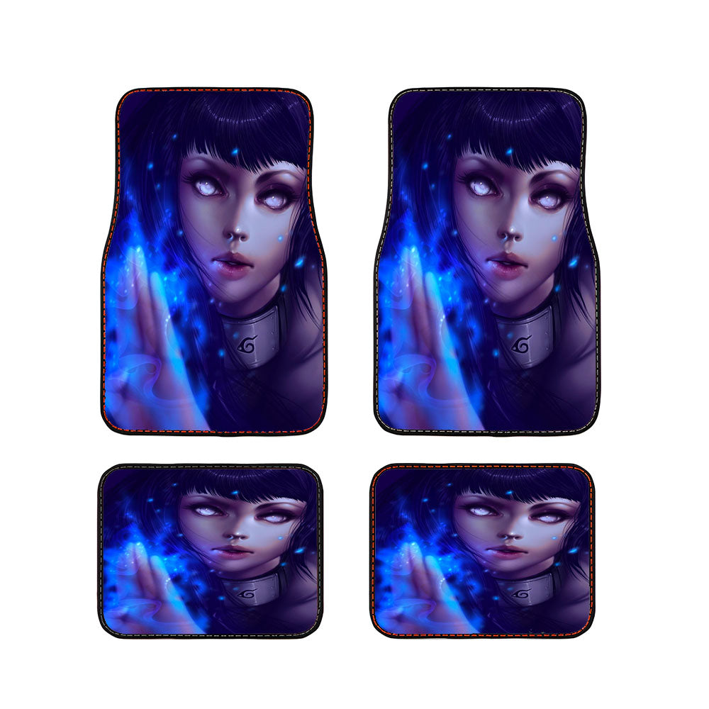 Naruto Hinata Chakra Car Floor Mats Accessories