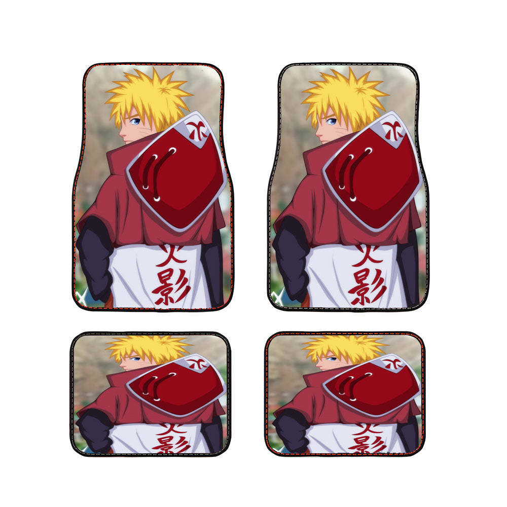 Naruto Hokage Minato Car Floor Mats Accessories