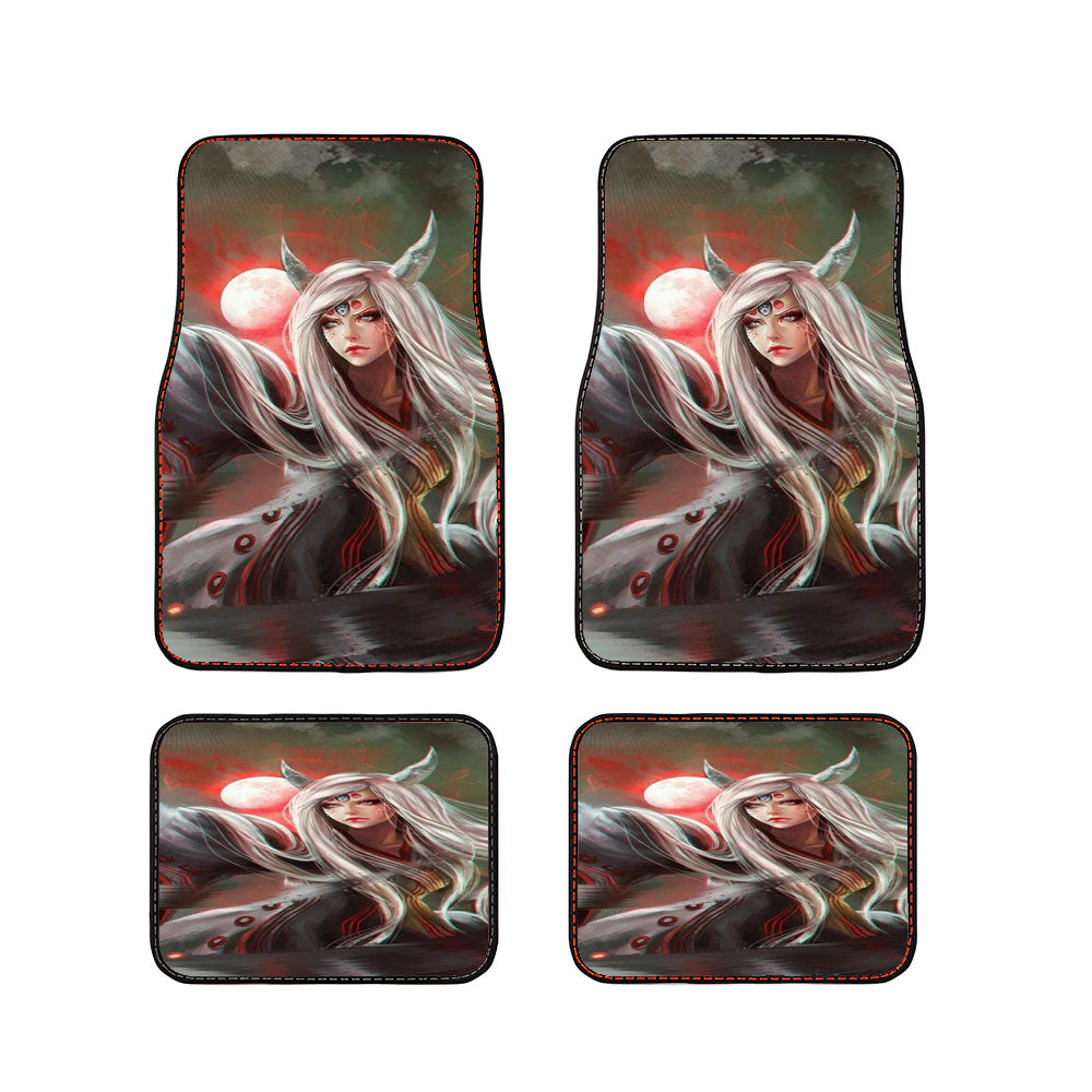 Naruto Kaguya Otsutsuki Car Floor Mats Accessories