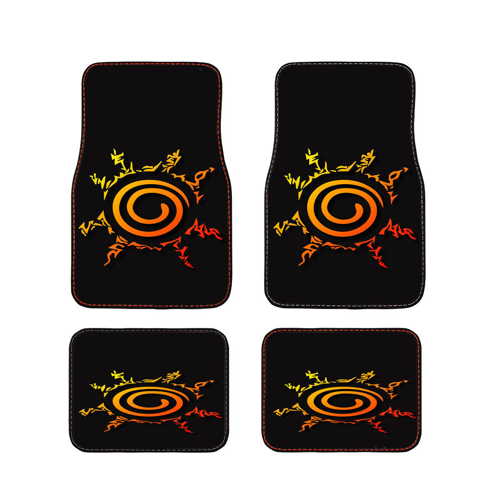 Naruto Kyuubi Seal Car Floor Mats Accessories