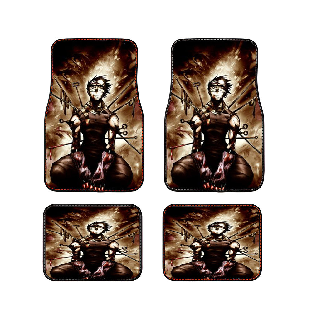 Naruto Zabuza Momochi Car Floor Mats Accessories