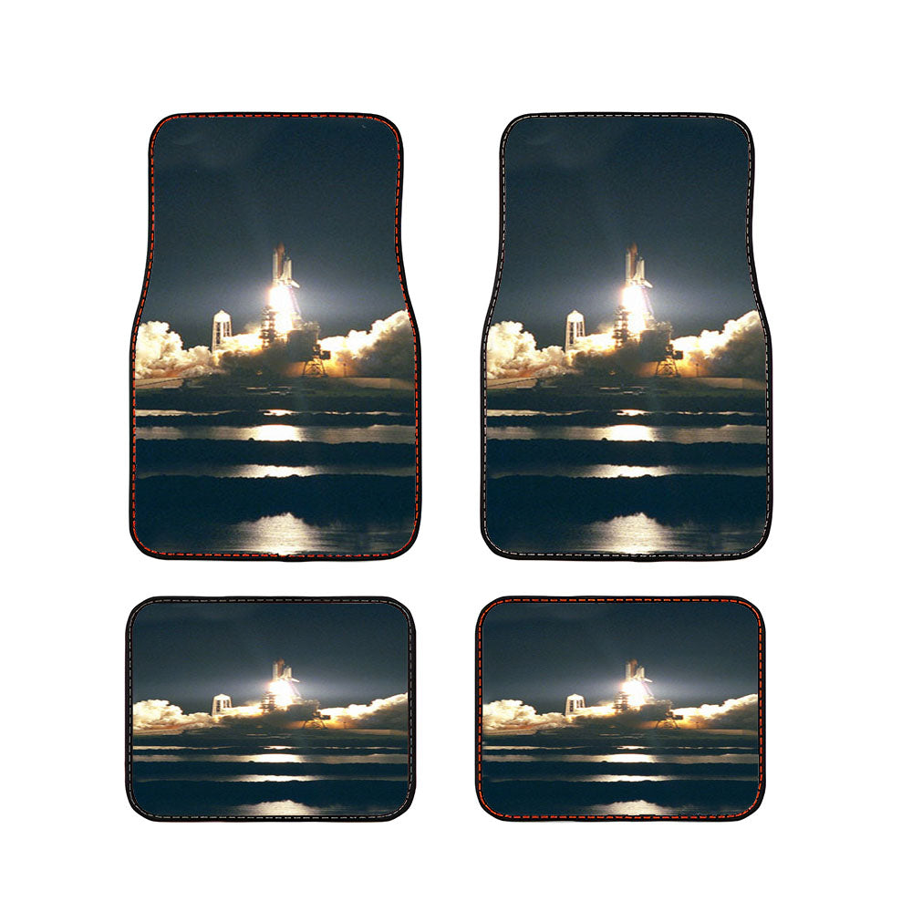 Nasa Space Shuttle Launch Take Off Car Floor Mats Accessories