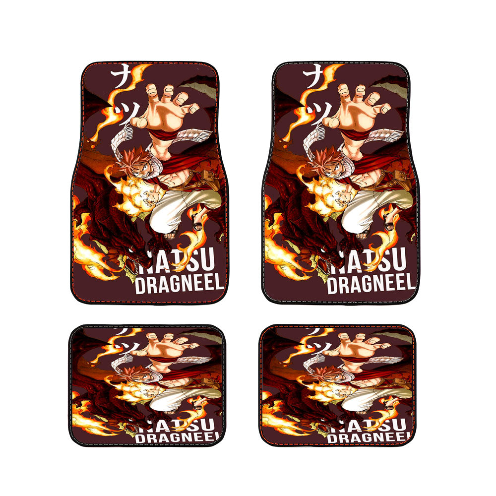 Natsu Dragneel Fairy Tail Car Floor Mats Accessories