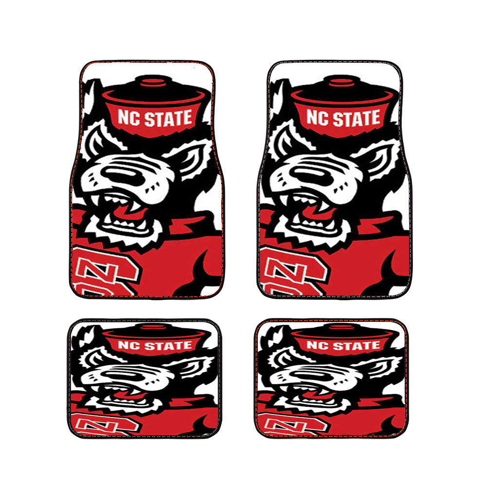 Nc State Wolf Logo Car Floor Mats Accessories
