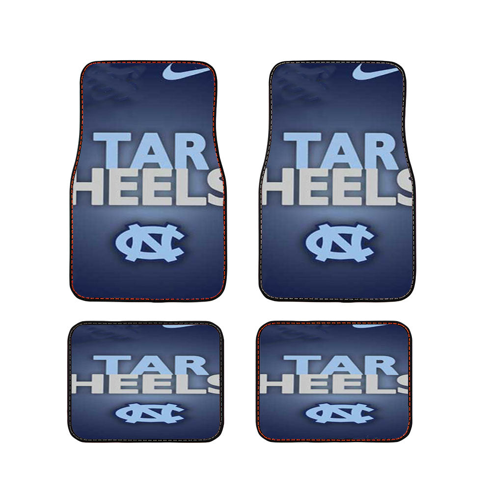 Nc Tar Heels Blues Car Floor Mats Accessories