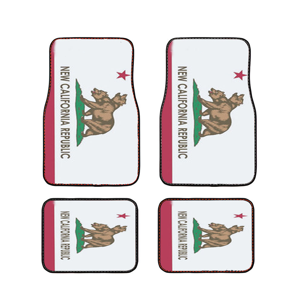 Ncr Fallout New California Republic Car Floor Mats Accessories