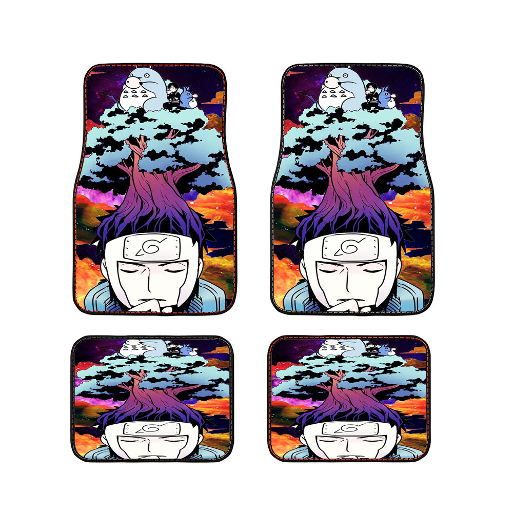 Neigbhor Totoro Meet Naruto Car Floor Mats Accessories