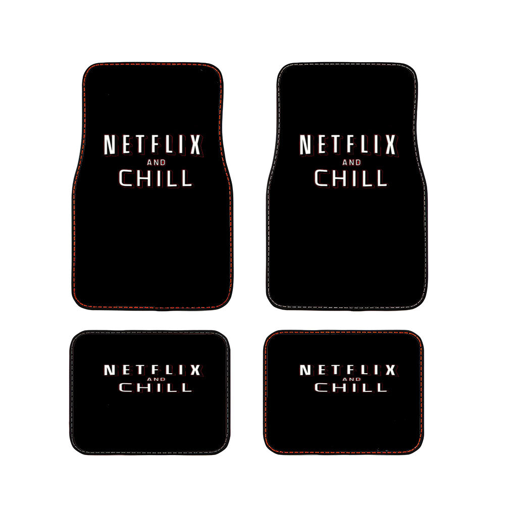 Netflix And Chill Car Floor Mats Accessories