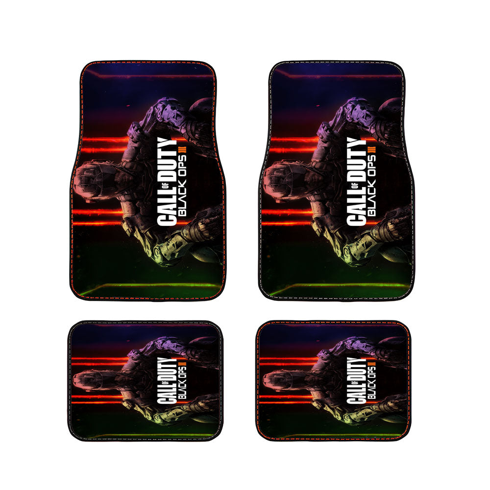New Colorful Call Of Duty Black Ops Poster Car Floor Mats Accessories