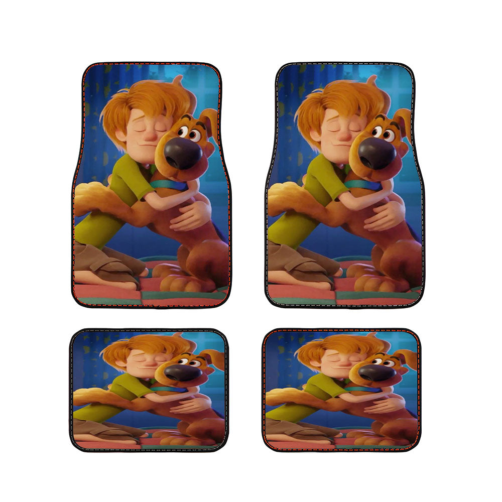 New Scooby Doo Animated Movie Car Floor Mats Accessories