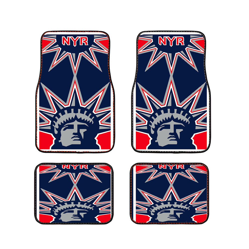 New York Rangers Car Floor Mats Accessories