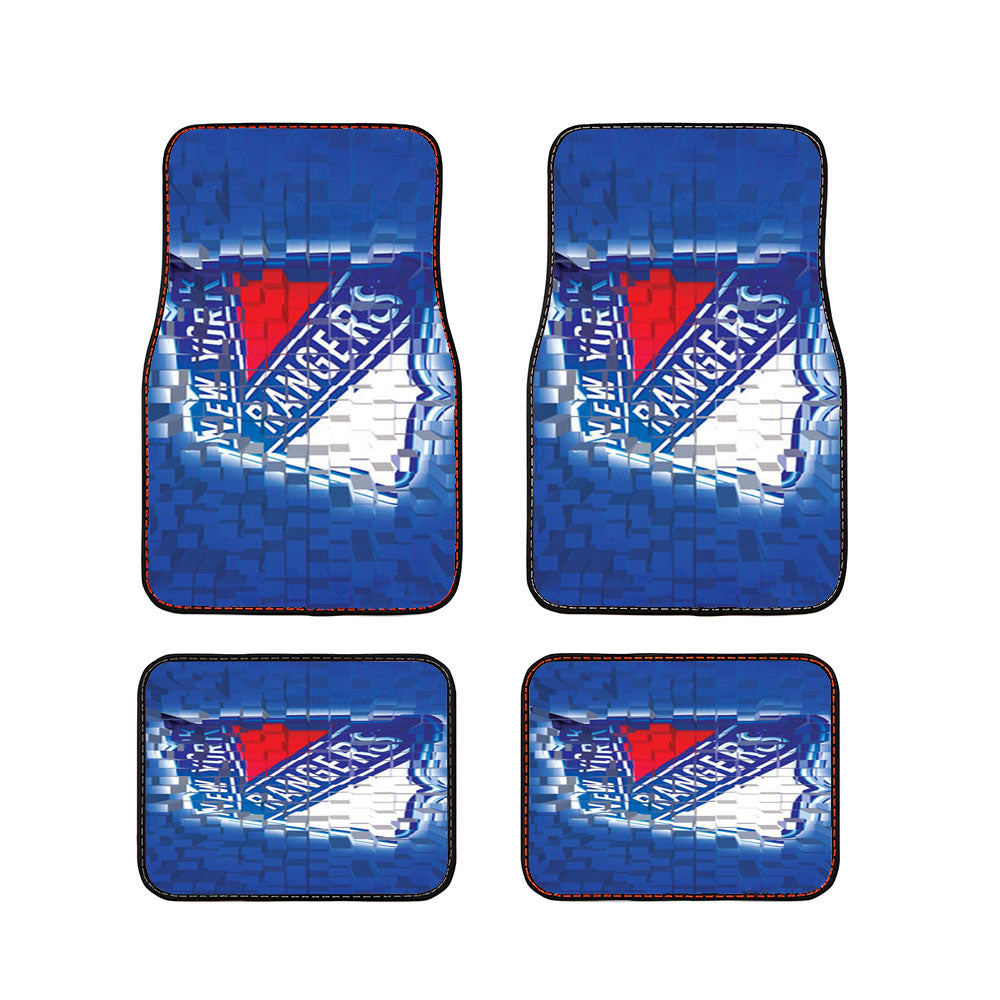 New York Rangers D Car Floor Mats Accessories