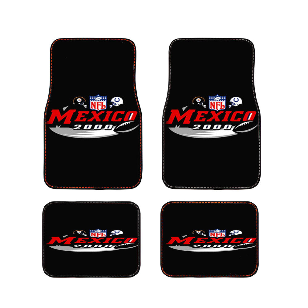 Nfl Mexico 000 Bla Car Floor Mats Accessories
