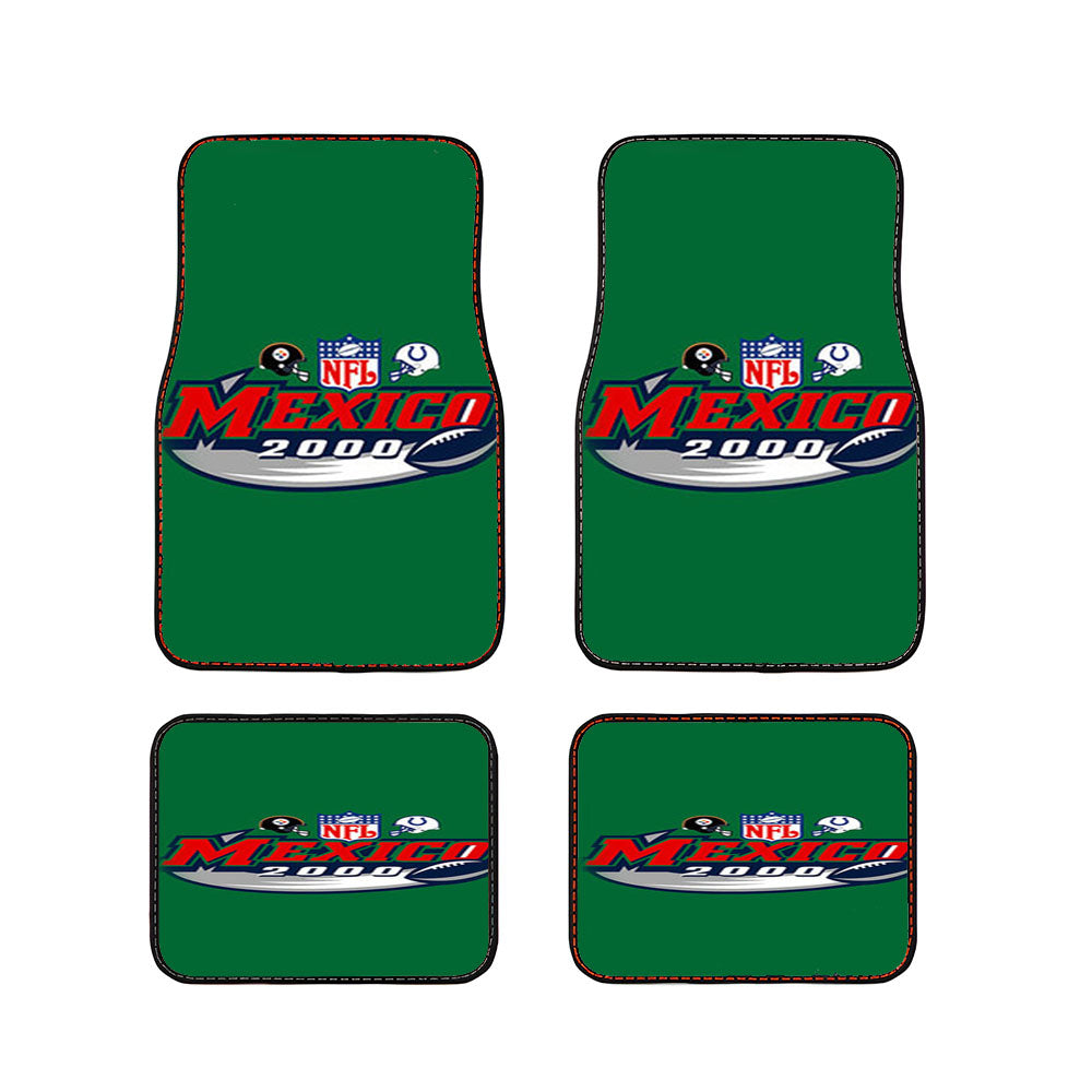 Nfl Mexico 000 Gre Car Floor Mats Accessories