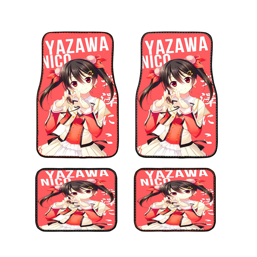 Nico Yazawa Love Live! Car Floor Mats Accessories