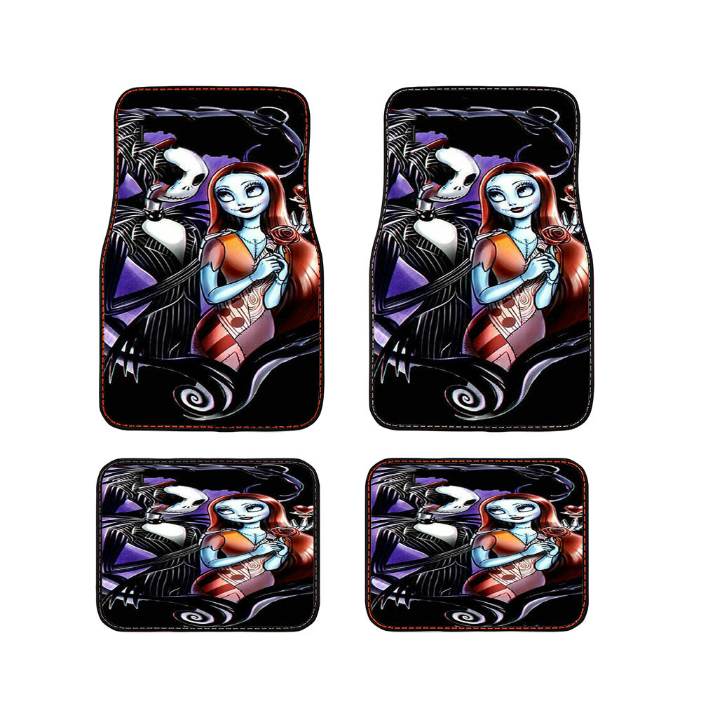 Nightmare Before Christmas Cartoon Car Floor Mats Accessories