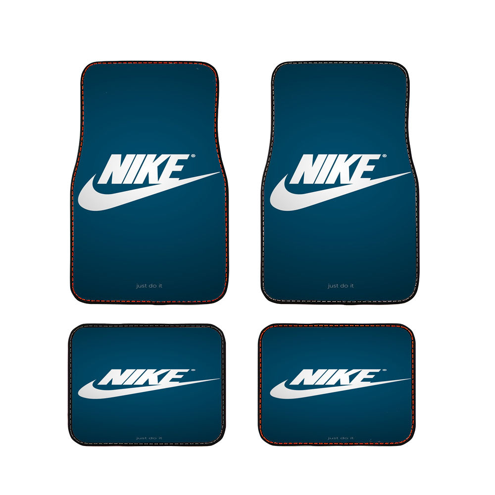 Nike Blue Car Floor Mats Accessories