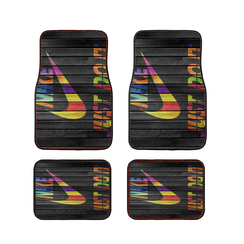 Nike Colorful Embosement Car Floor Mats Accessories