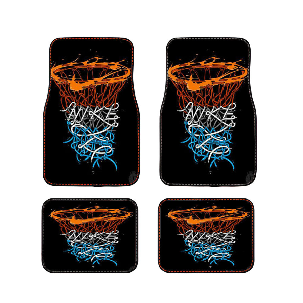 Nike Doodle Art Wight Car Floor Mats Accessories