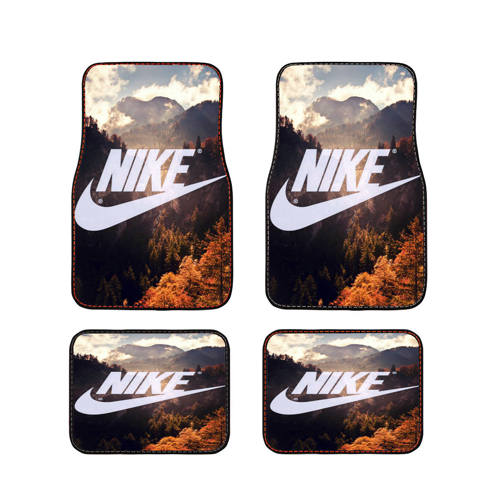 Nike Forest Bike Smule Car Floor Mats Accessories