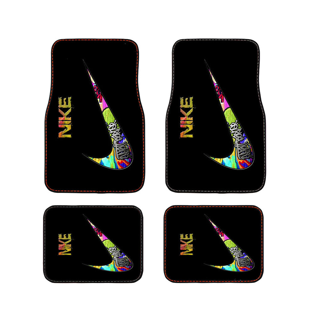 Nike Full Color Car Floor Mats Accessories