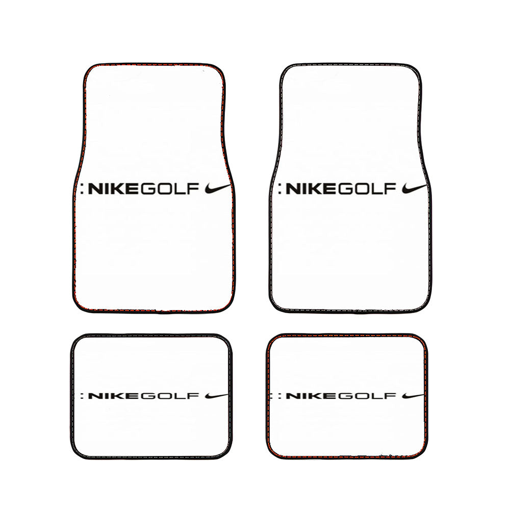 Nike Golf White Car Floor Mats Accessories
