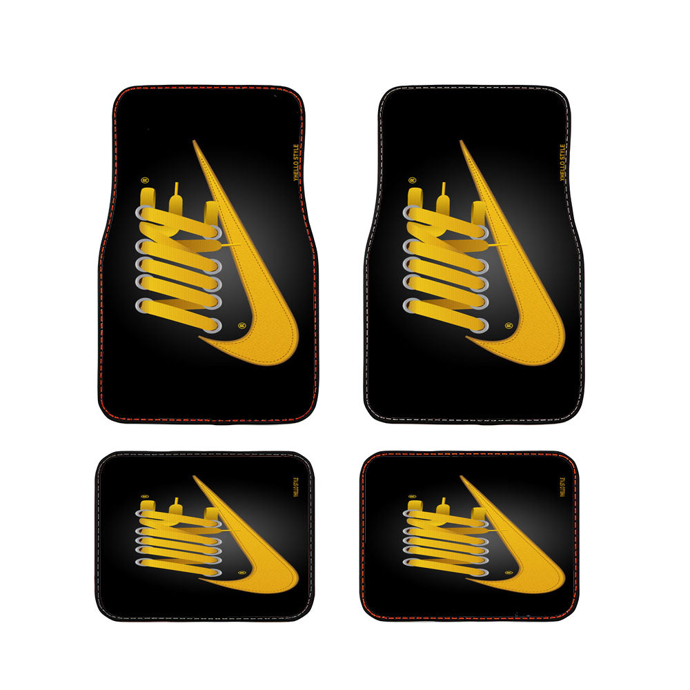 Nike Laces Hugo Silva Car Floor Mats Accessories