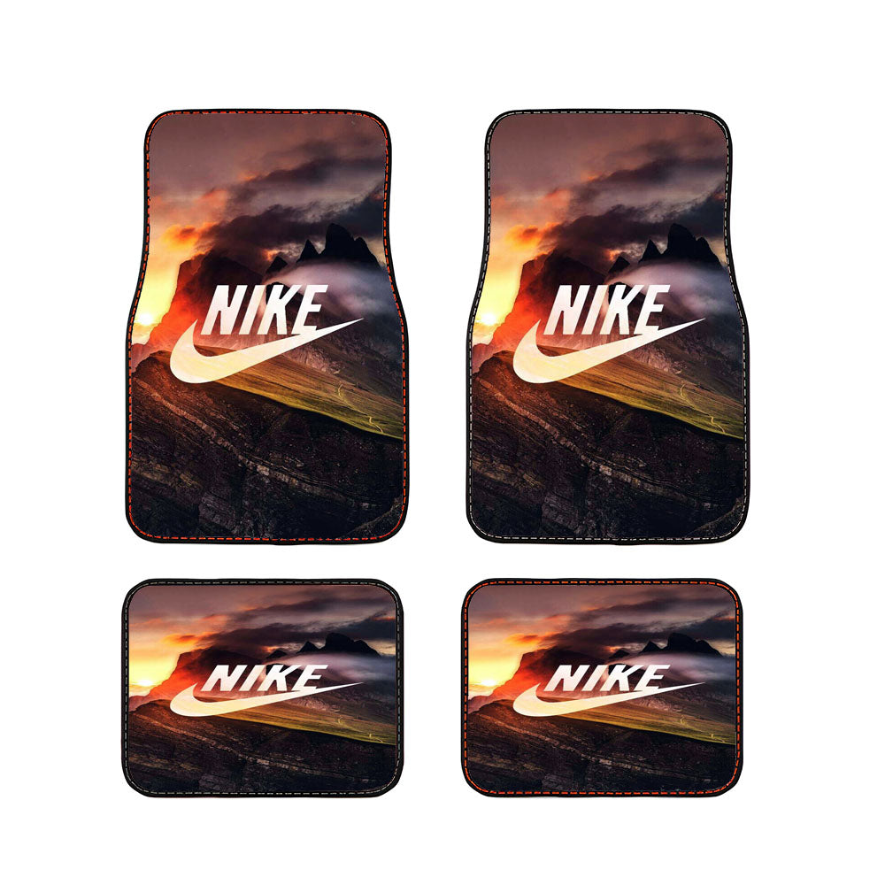 Nike Mural Mountain Car Floor Mats Accessories