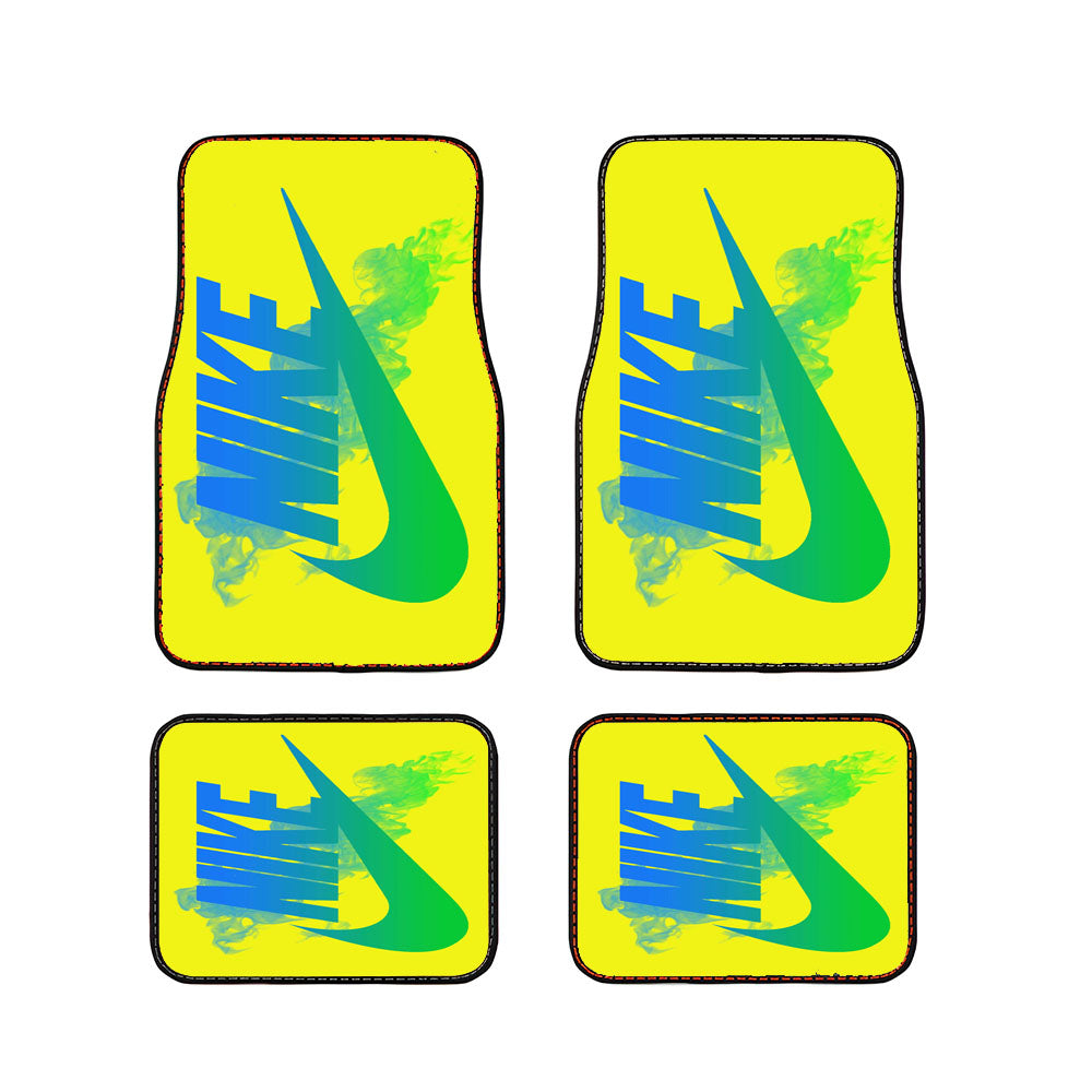 Nike Neon Car Floor Mats Accessories