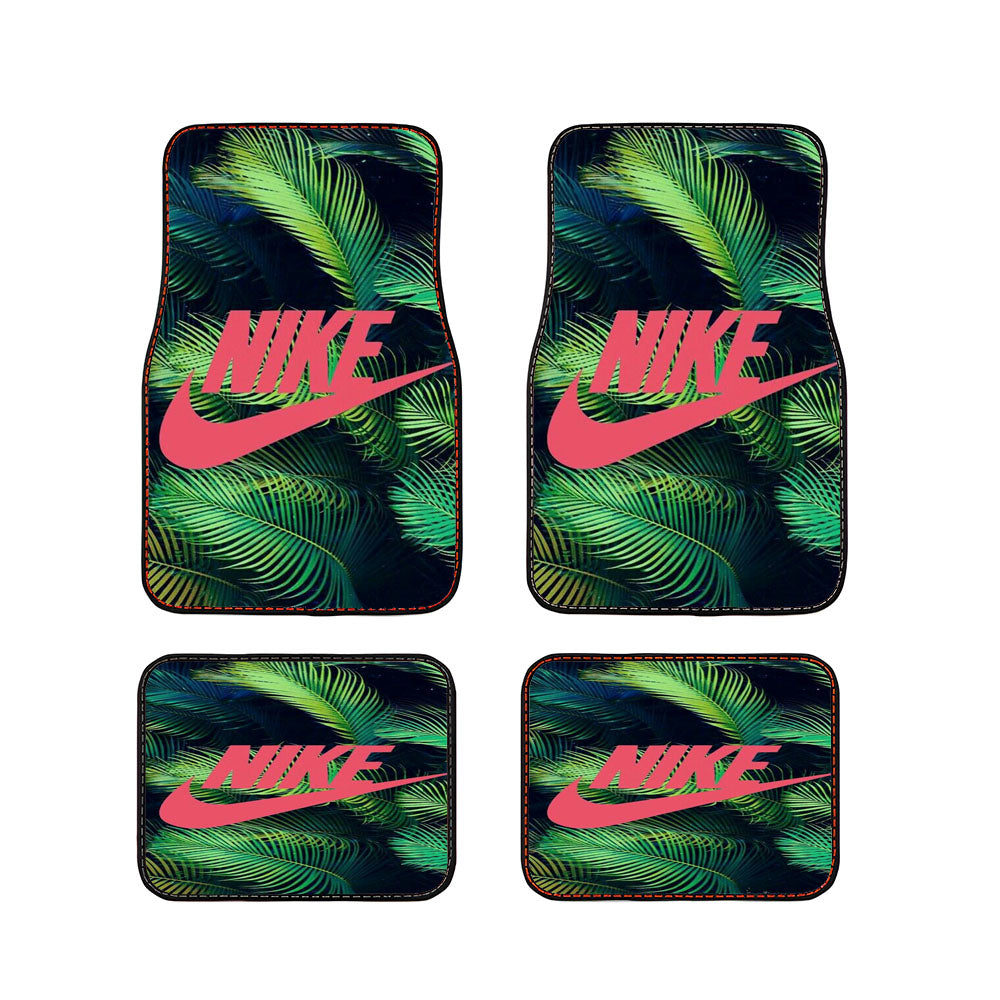Nike Palm Pink Car Floor Mats Accessories