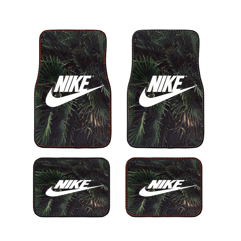 Nike Palm Skin Art Flores Car Floor Mats Accessories
