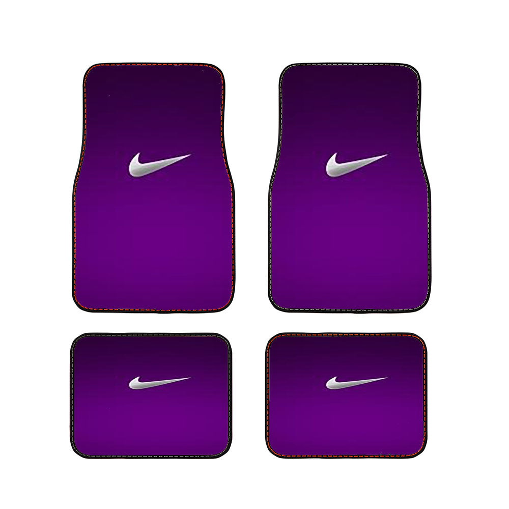 Nike Purple Car Floor Mats Accessories