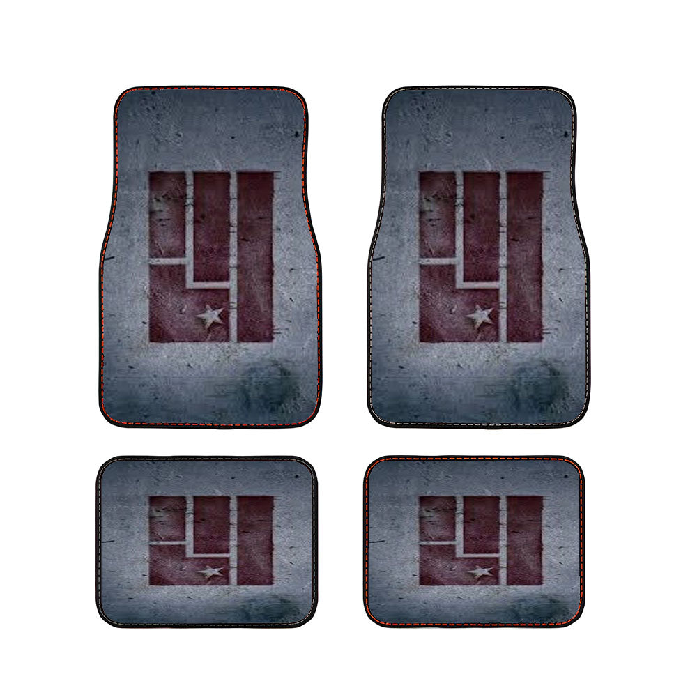 Nine Inch Nail Blood Car Floor Mats Accessories