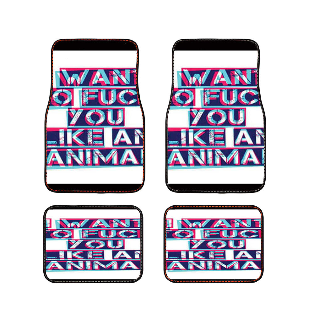 Nine Inch Nails Closer Lyrics Car Floor Mats Accessories