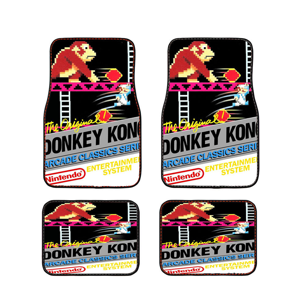 Nintendo Donkey King Kong 90 Game Car Floor Mats Accessories