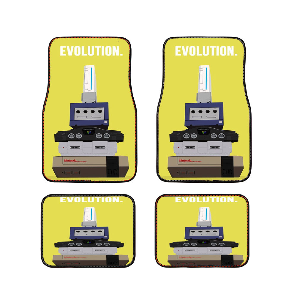 Nintendo Evolution Car Floor Mats Accessories