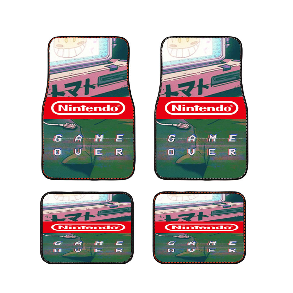 Nintendo Game Over Car Floor Mats Accessories