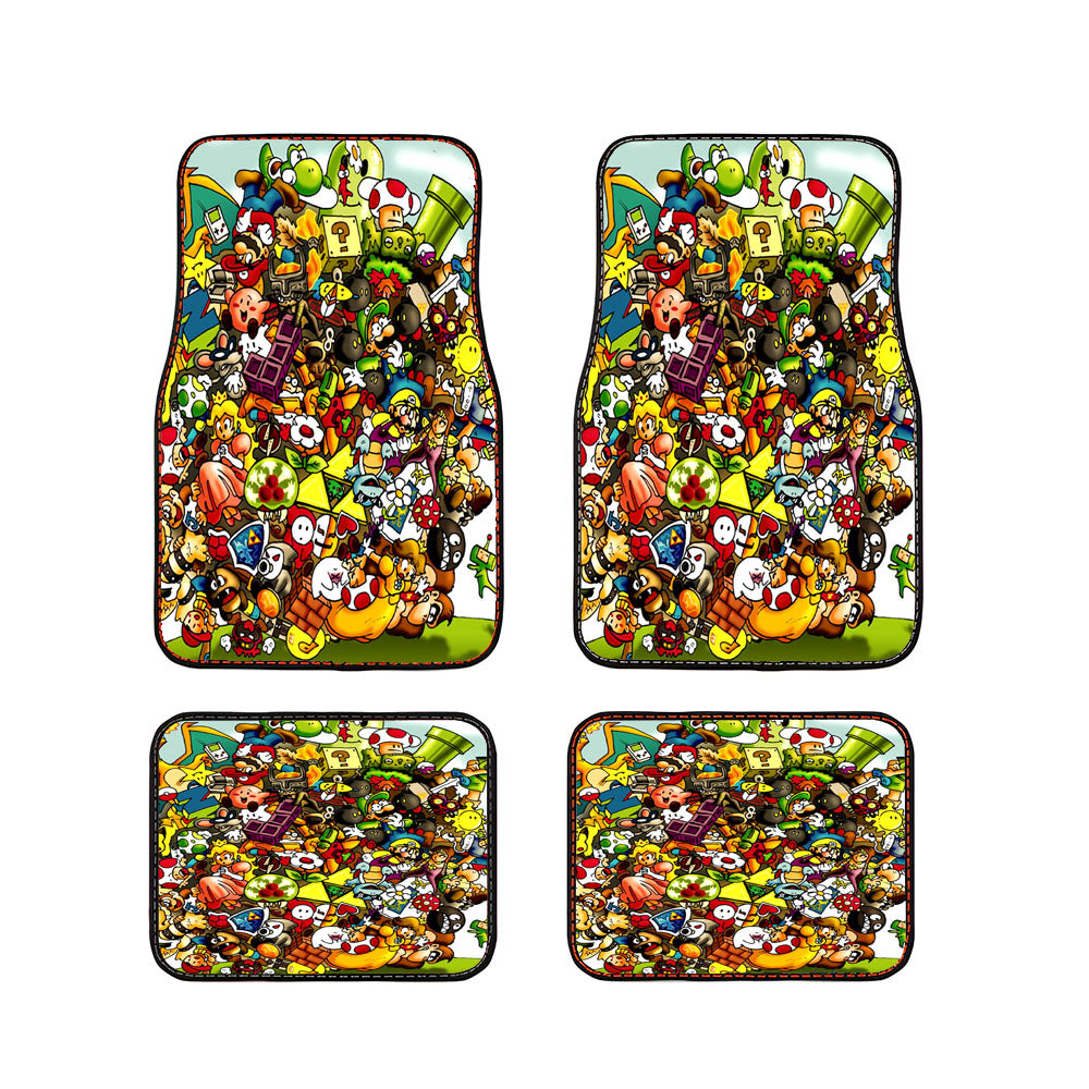 Nintendo Katamari Car Floor Mats Accessories
