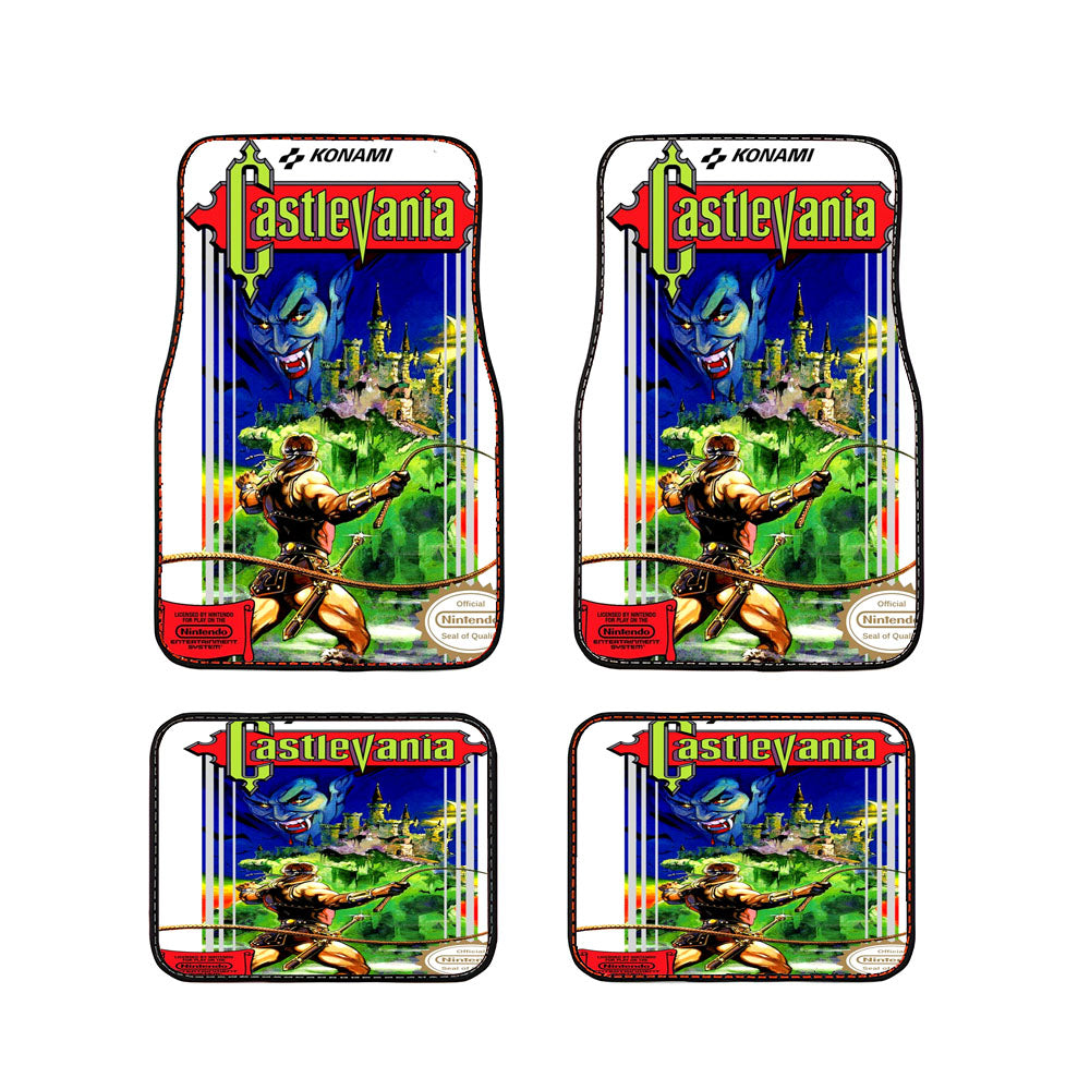 Nintendo Old Castlevania Game Car Floor Mats Accessories