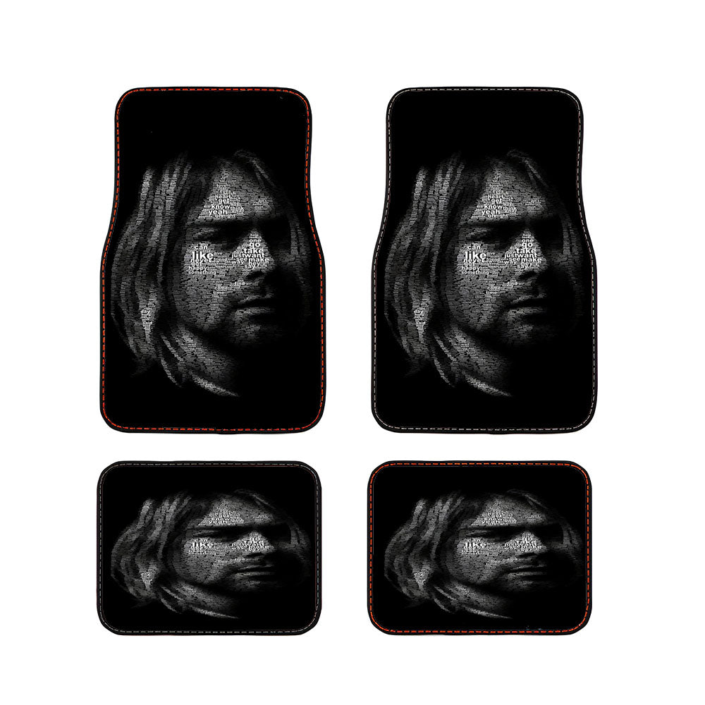 Nirvana Kurt Cobain Art Car Floor Mats Accessories