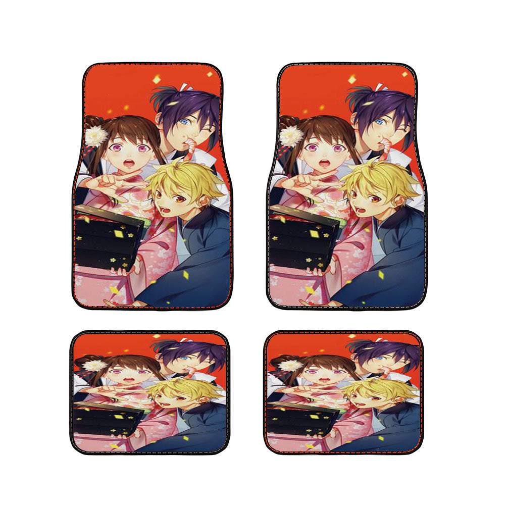Noragami Fanart Car Floor Mats Accessories