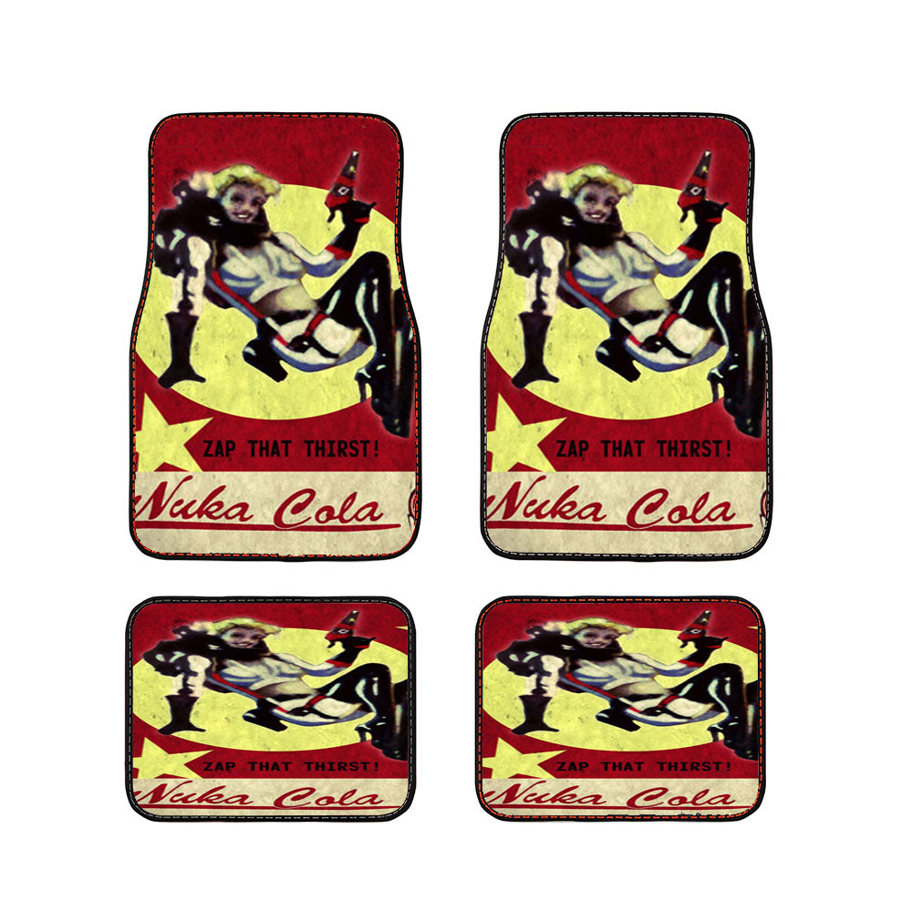 Nuka Cola Zap That Thirst Car Floor Mats Accessories