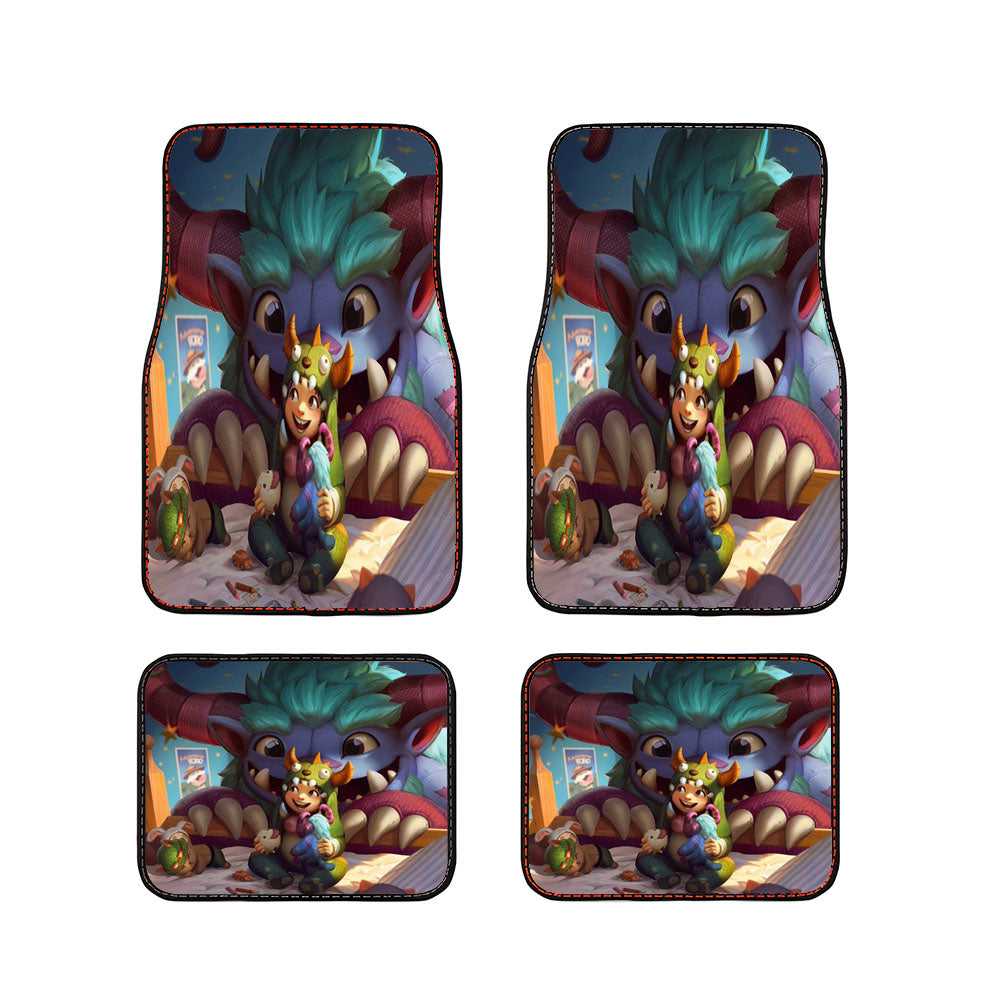 Nunu League Of Legends Car Floor Mats Accessories