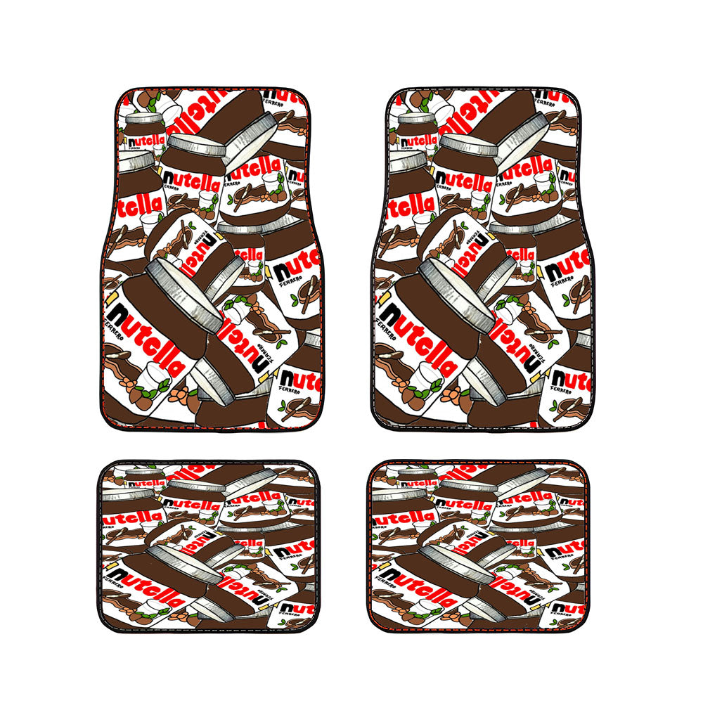 Nutella Wallpaper Car Floor Mats Accessories